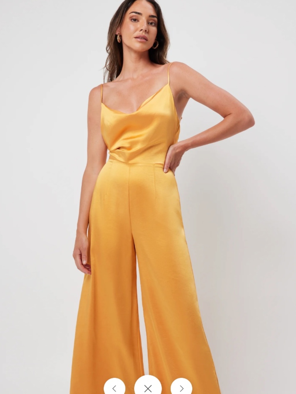Elliatt 'Lydia' Jumpsuit in Mango (NWT)